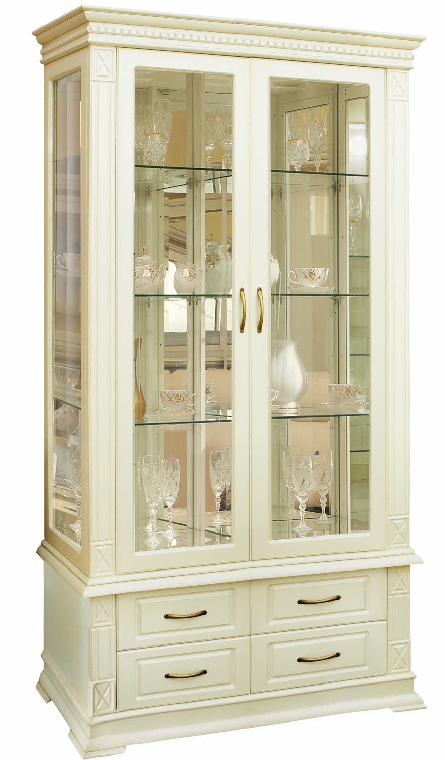 Шкаф комбинированный 2д Верди Классик П1.0487.0.55