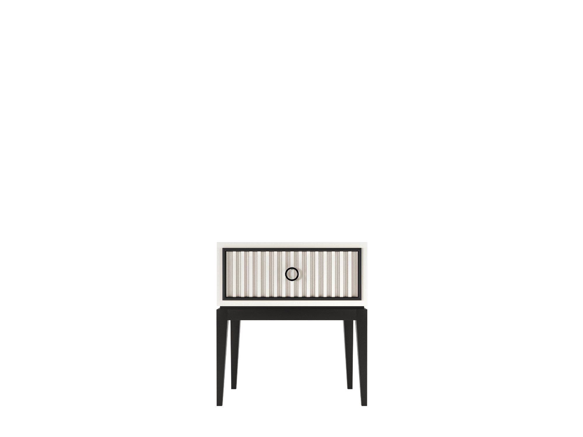 Тумба прикроватная Nice с 1 ящиком фасад с фрезеровкой