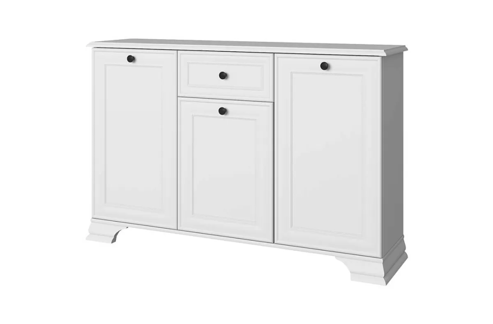 Тумба 3D1S ТИФФАНИ Белая