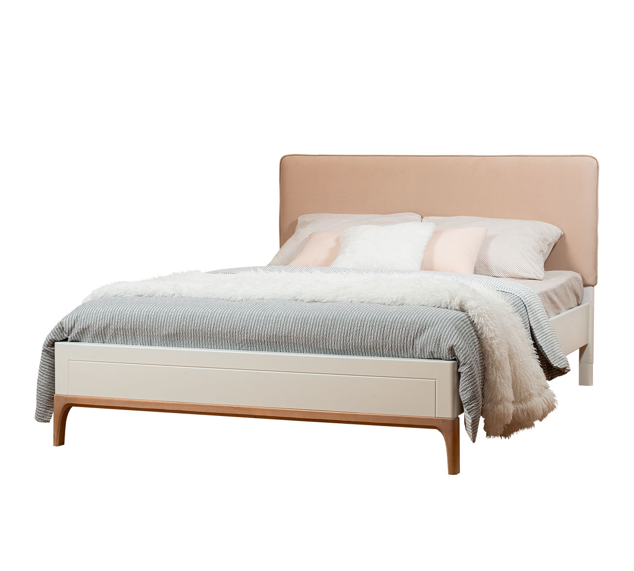 Кровать мягкая односпальная Вида №6