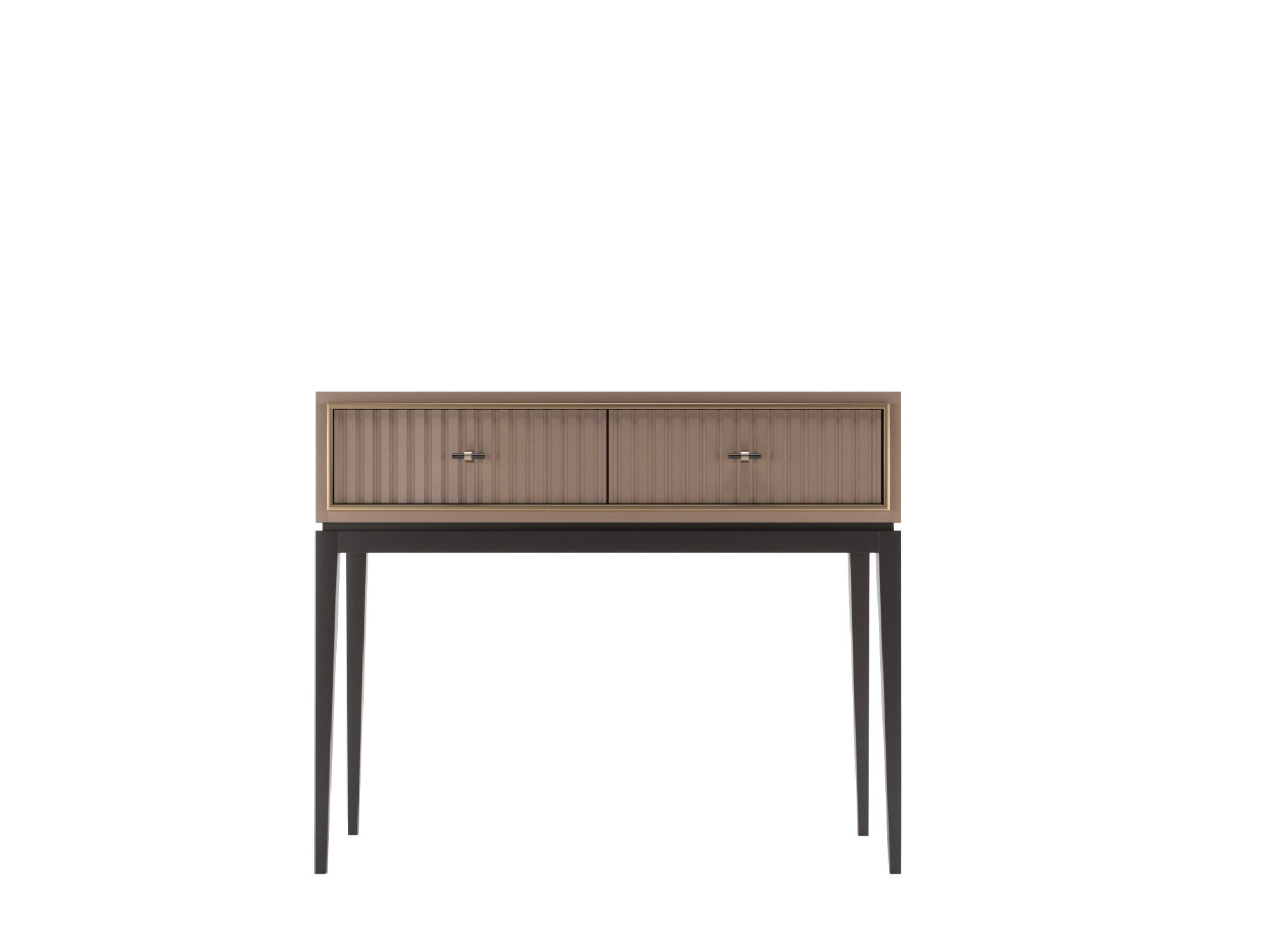 Консоль Nice с 2 ящиками фасад с фрезеровкой