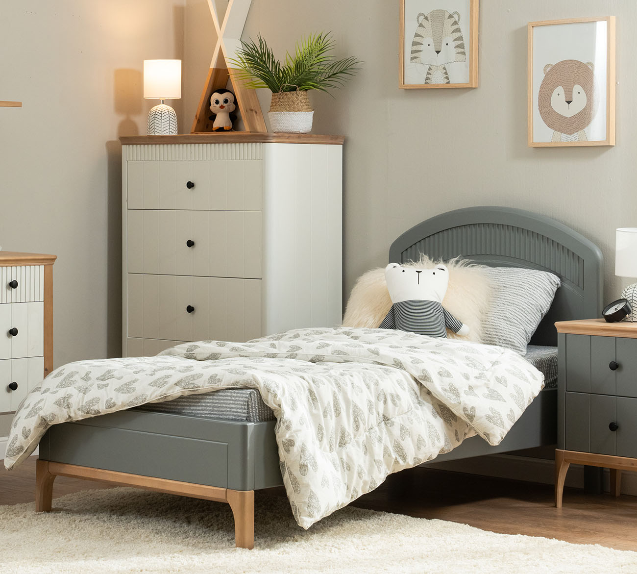 Кровать односпальная Вида №3