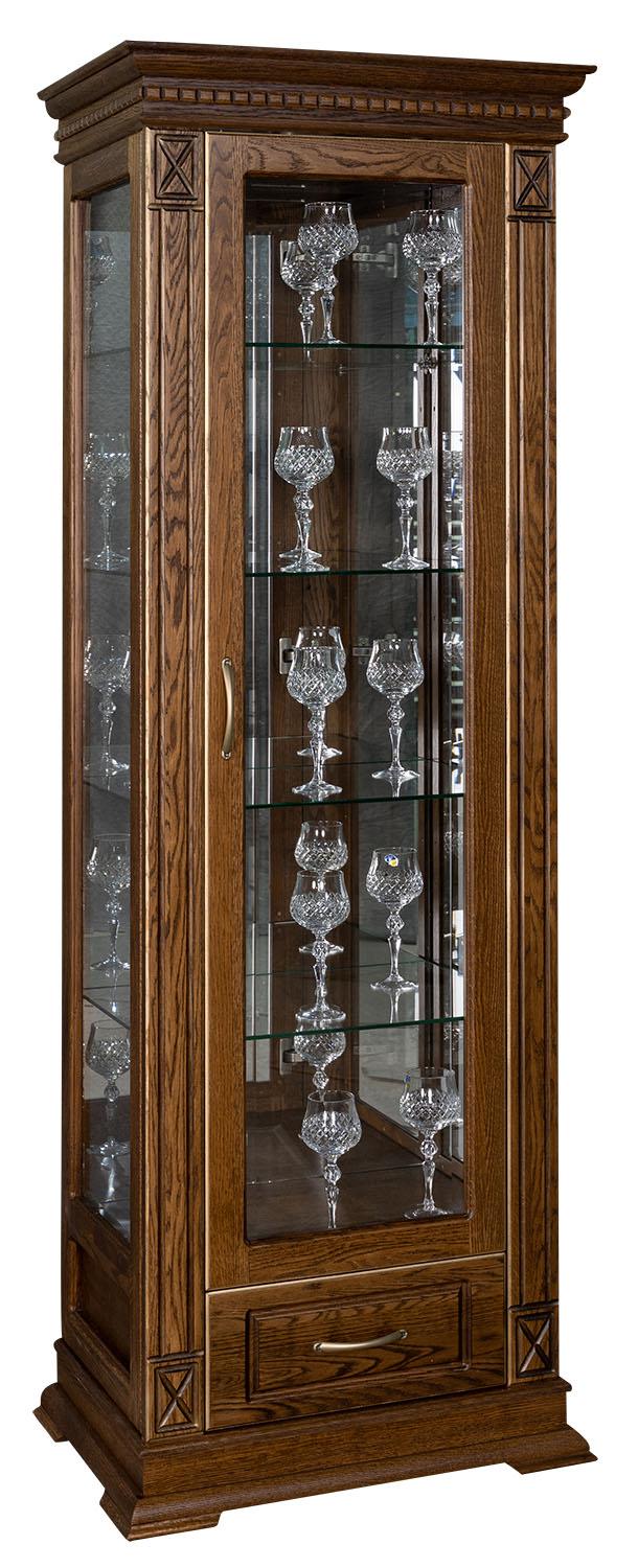 Шкаф-витрина Верди Классик П1.0487.0.11