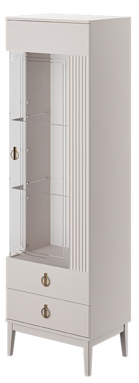 Шкаф с витриной Фарго однодверный правый