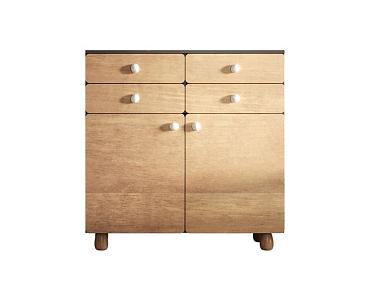 Комод большой с ящиками и дверками Split SP19