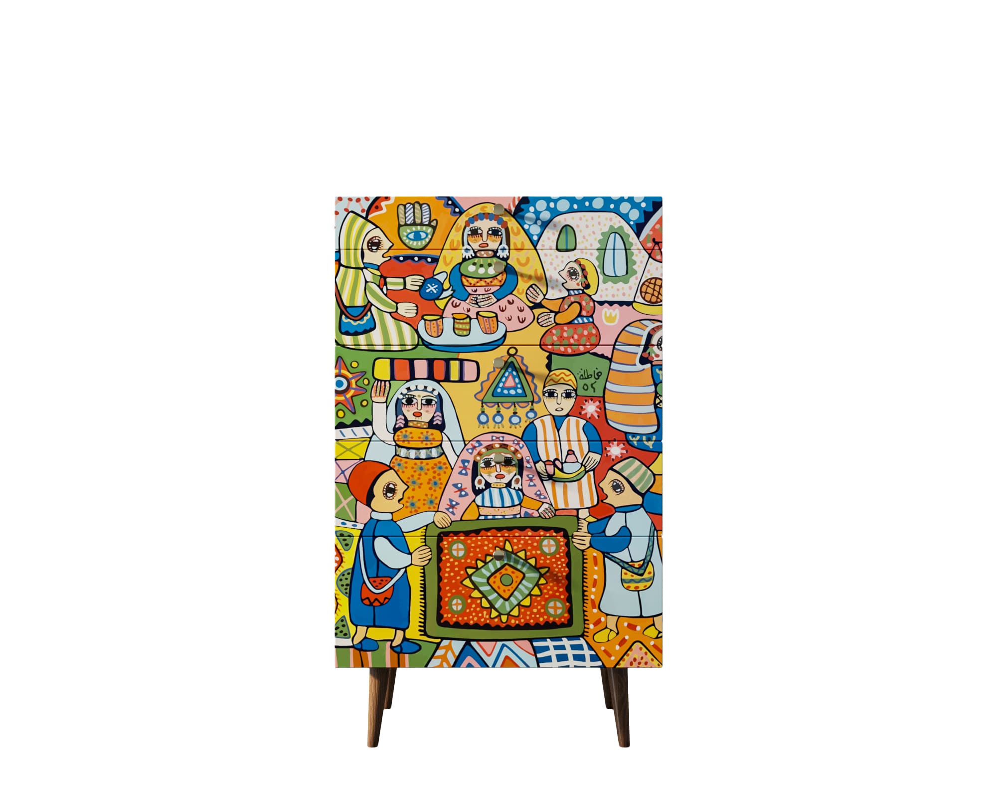 Комод высокий Berber BB10