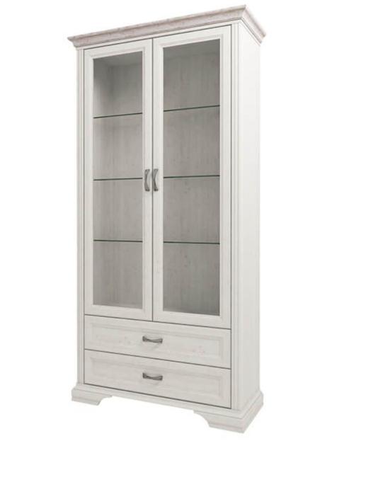 Шкаф с витриной 2V2S МОНАКО