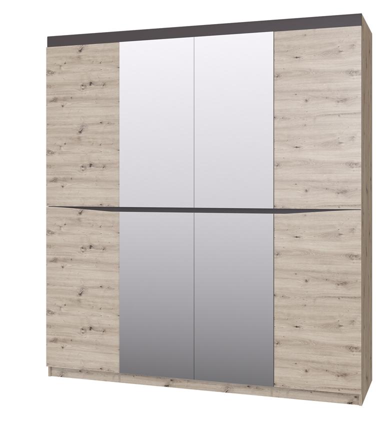 Шкаф распашной Тиана NEW ШР-4 с зеркалом