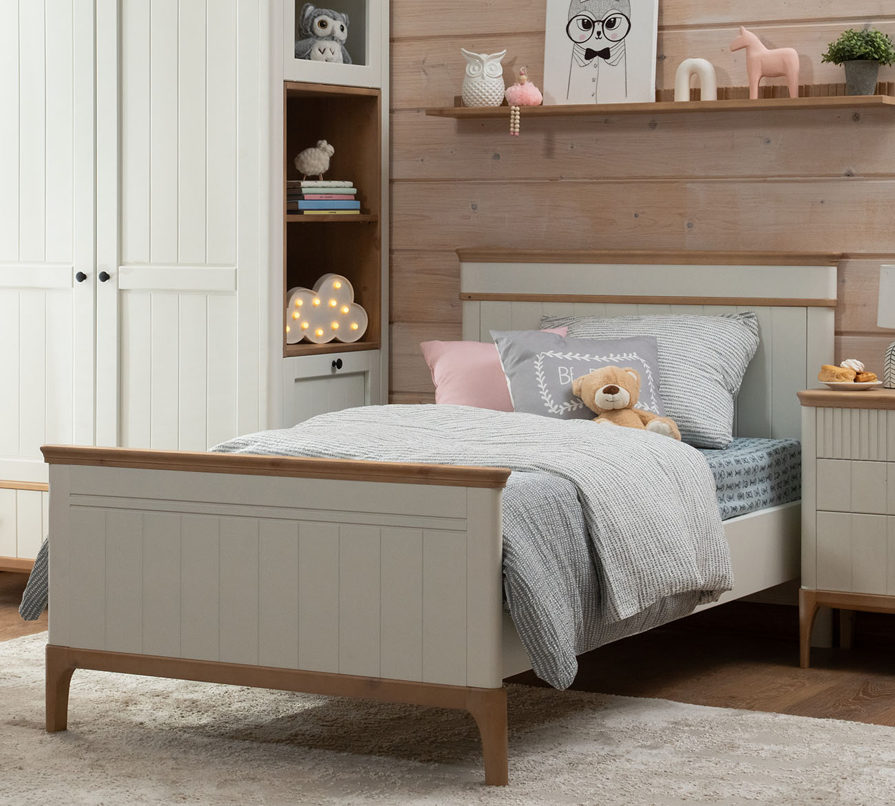 Кровать односпальная Вида №15