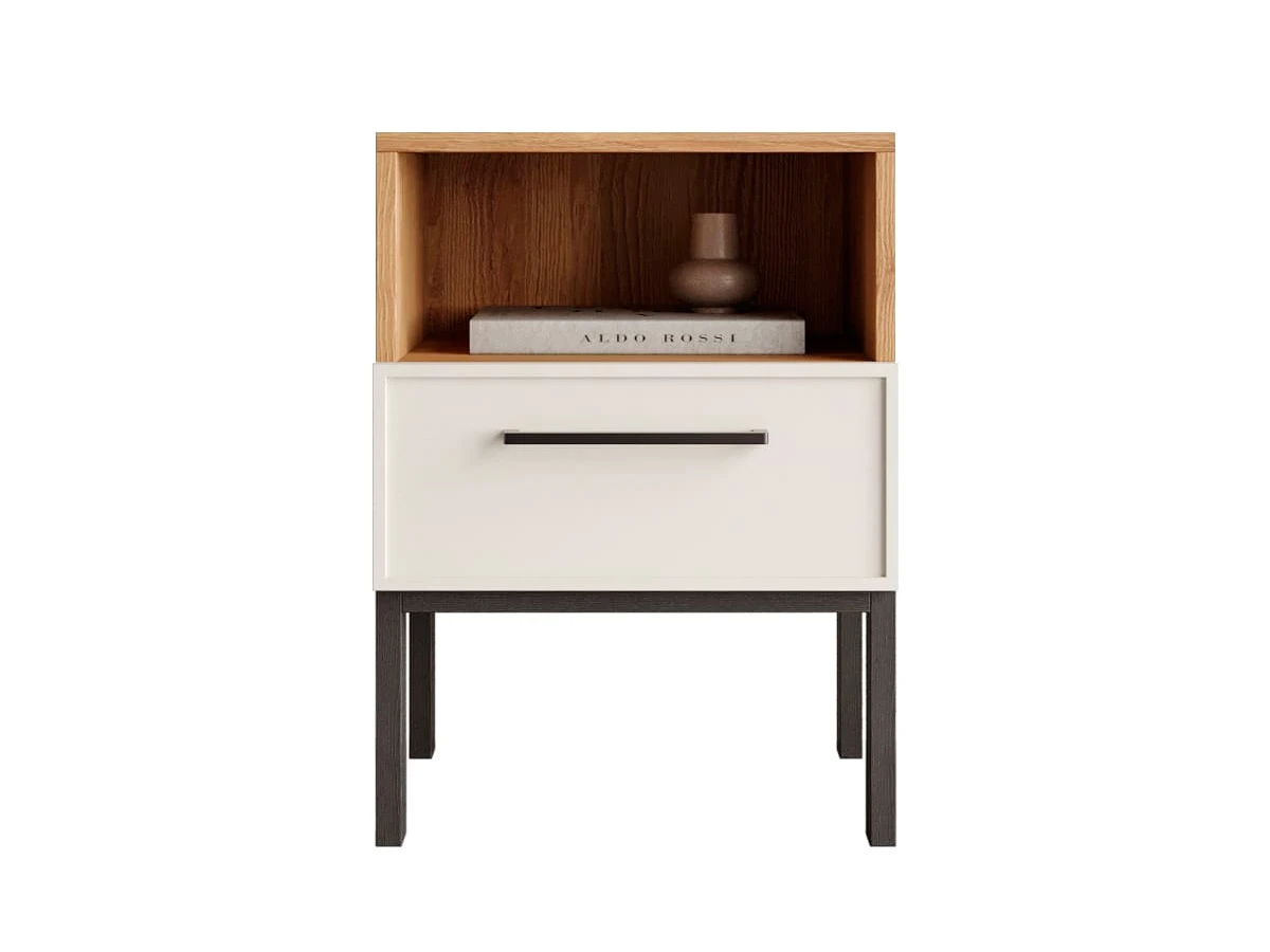 Тумбочка с нижним ящиком Nicole