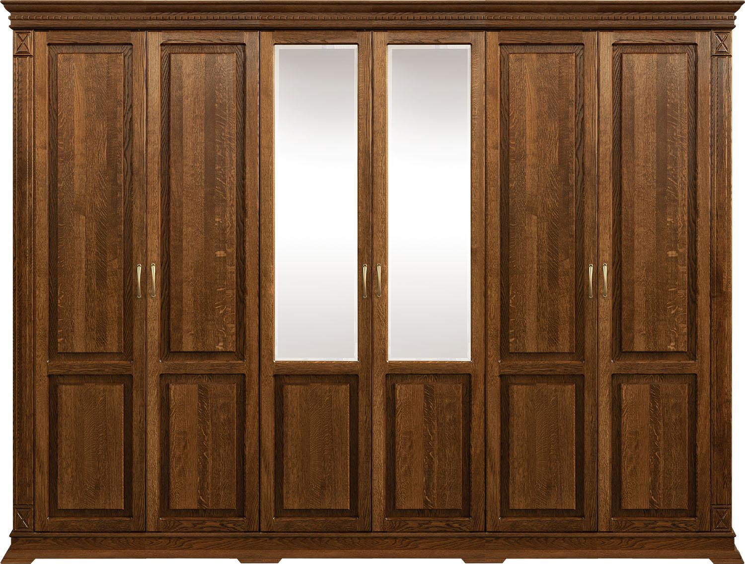 Шкаф для одежды 6д Верди Классик П3.0487.1.28