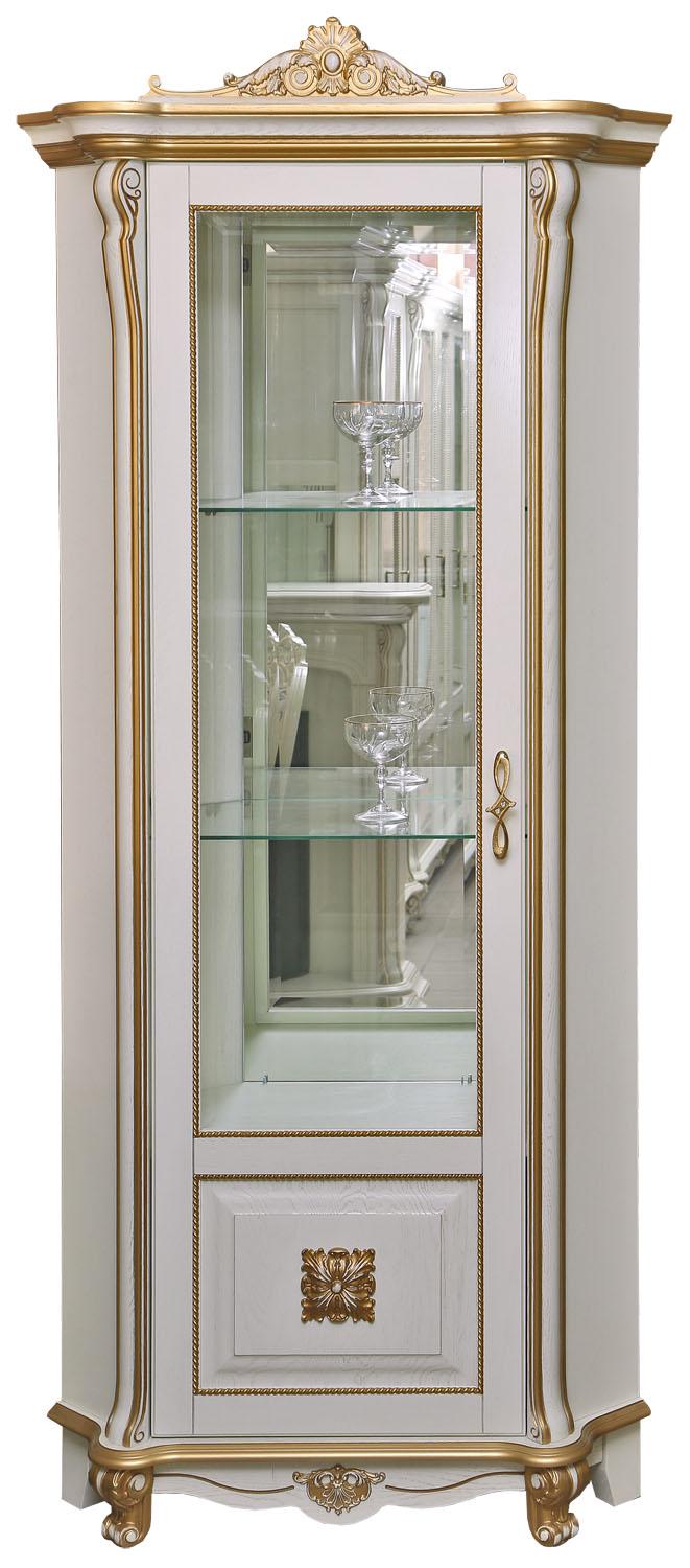 Шкаф с витриной Алези Люкс П1.349.0.13-01 (П350.13-01л)