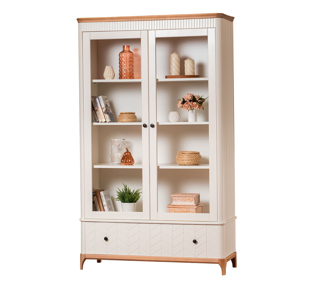 Шкаф книжный Вида №12