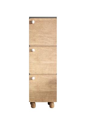 Шкаф узкий с тремя дверками Split SP20