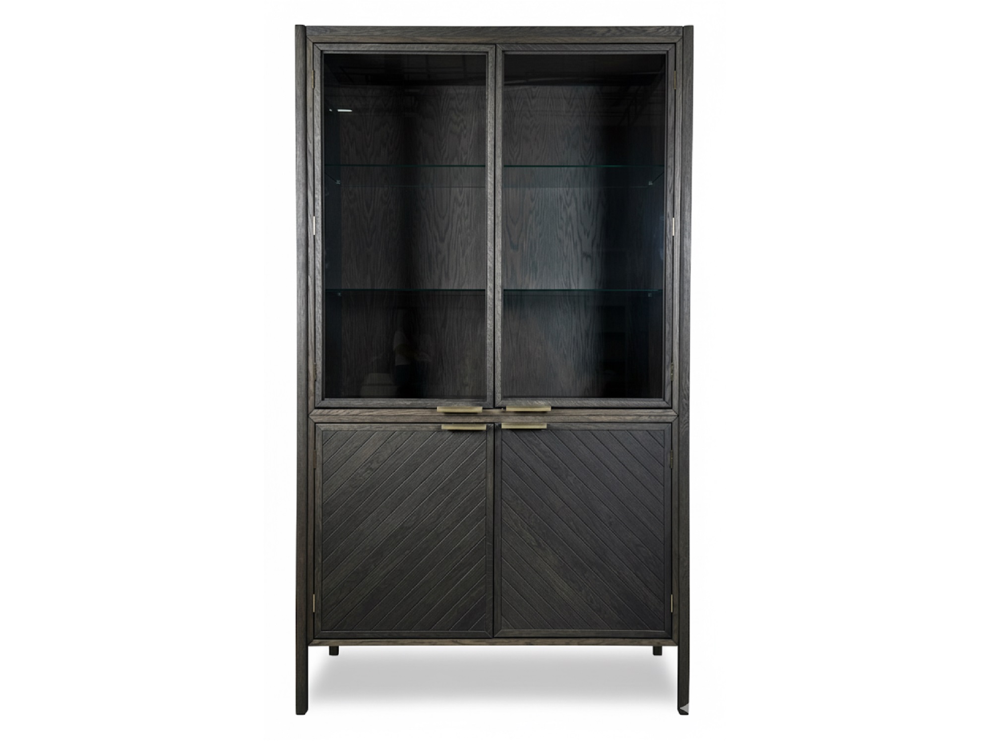 Витрина ART-DECO двухдверная