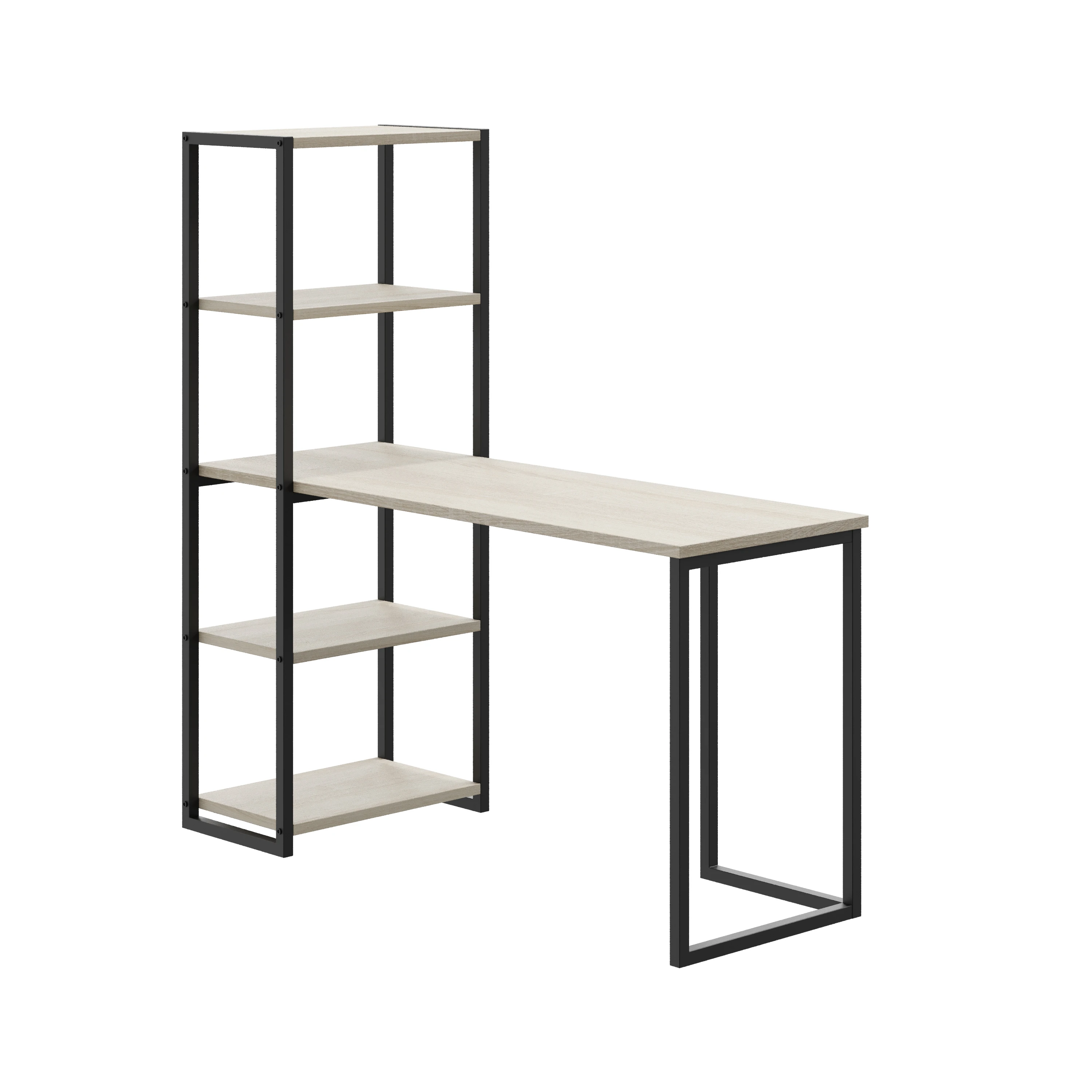 Стол письменный-стеллаж Board 1400х500 глянец