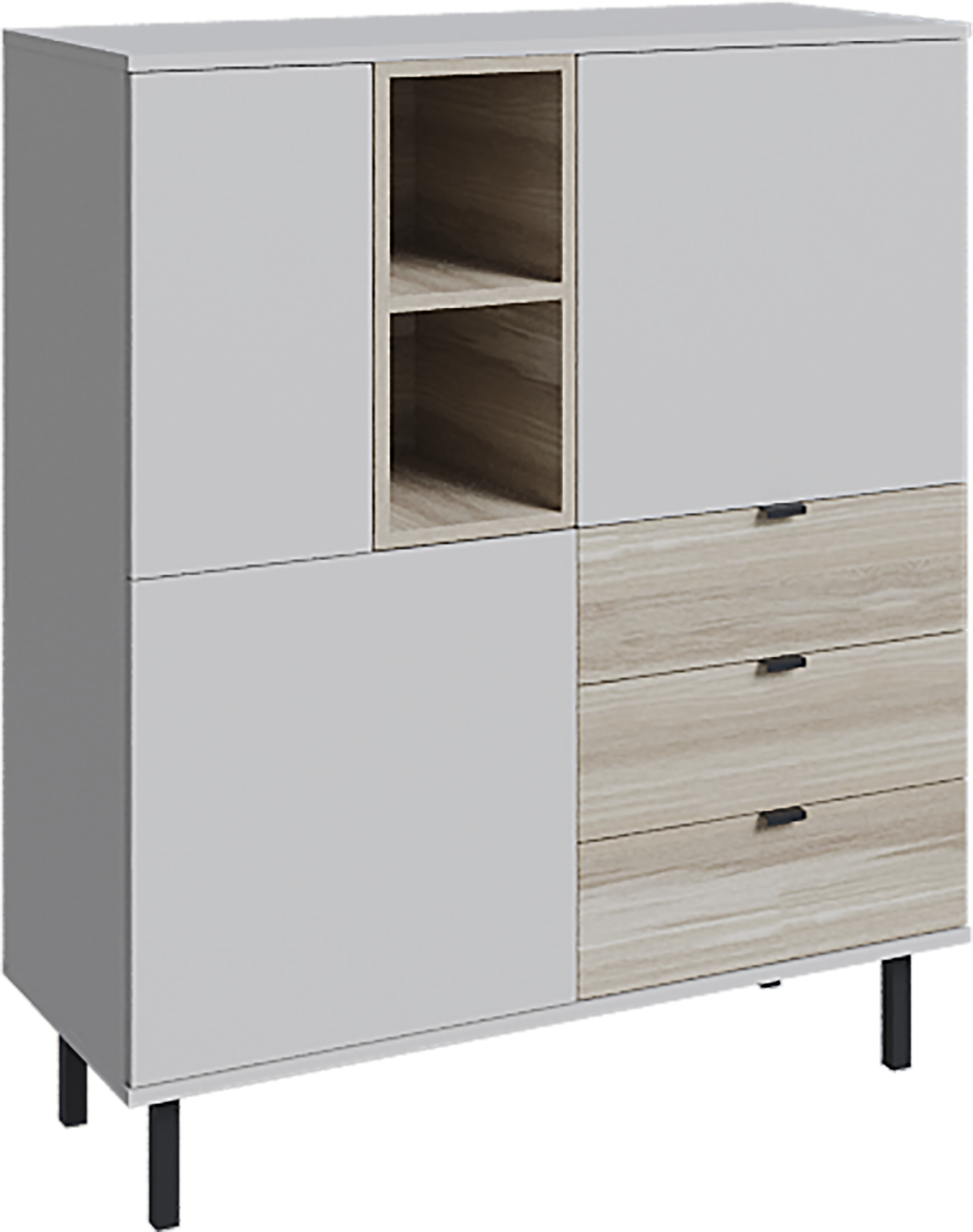 Комод Сильвия 3 ящика