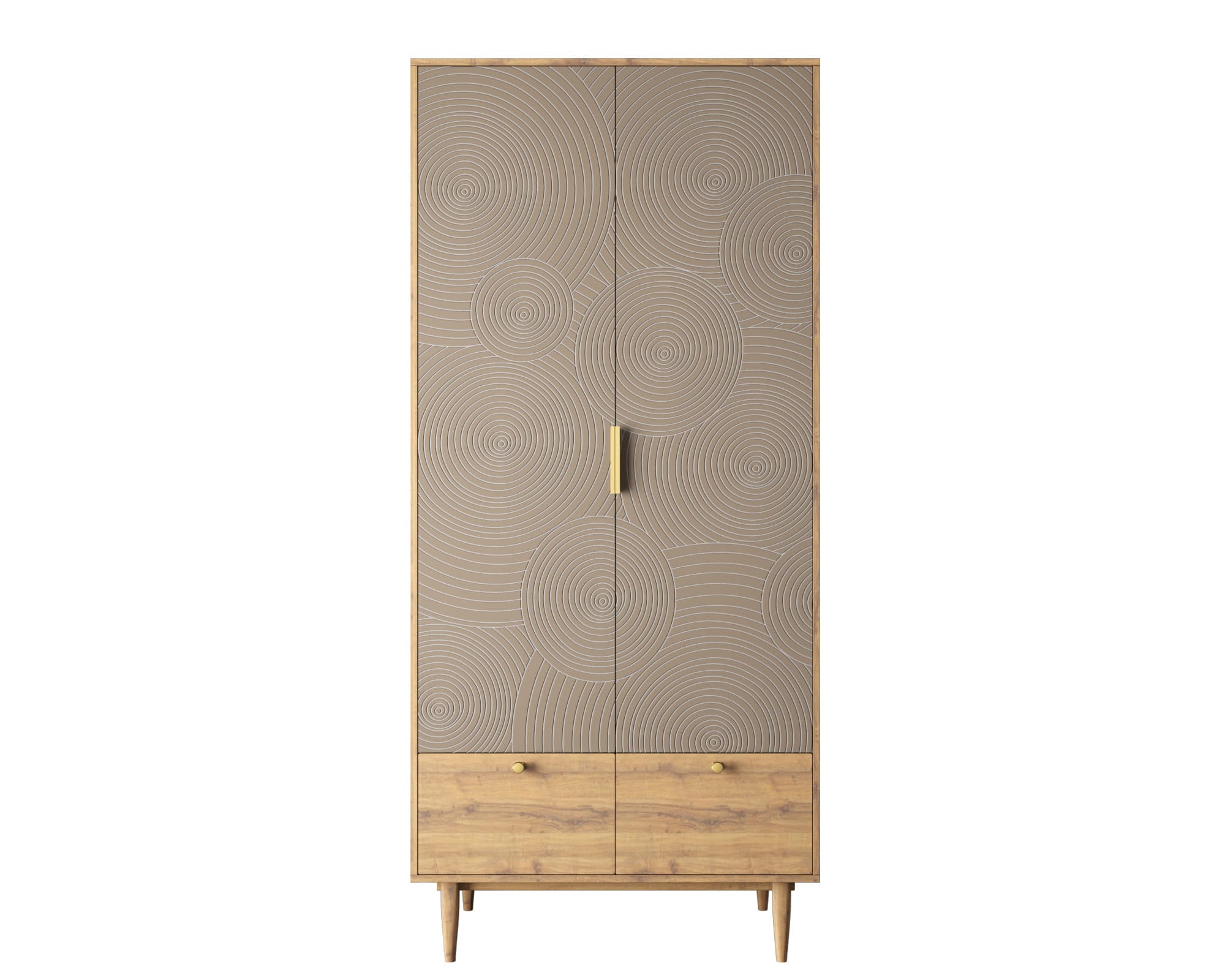 Шкаф двухстворчатый  с ящиками Line R26