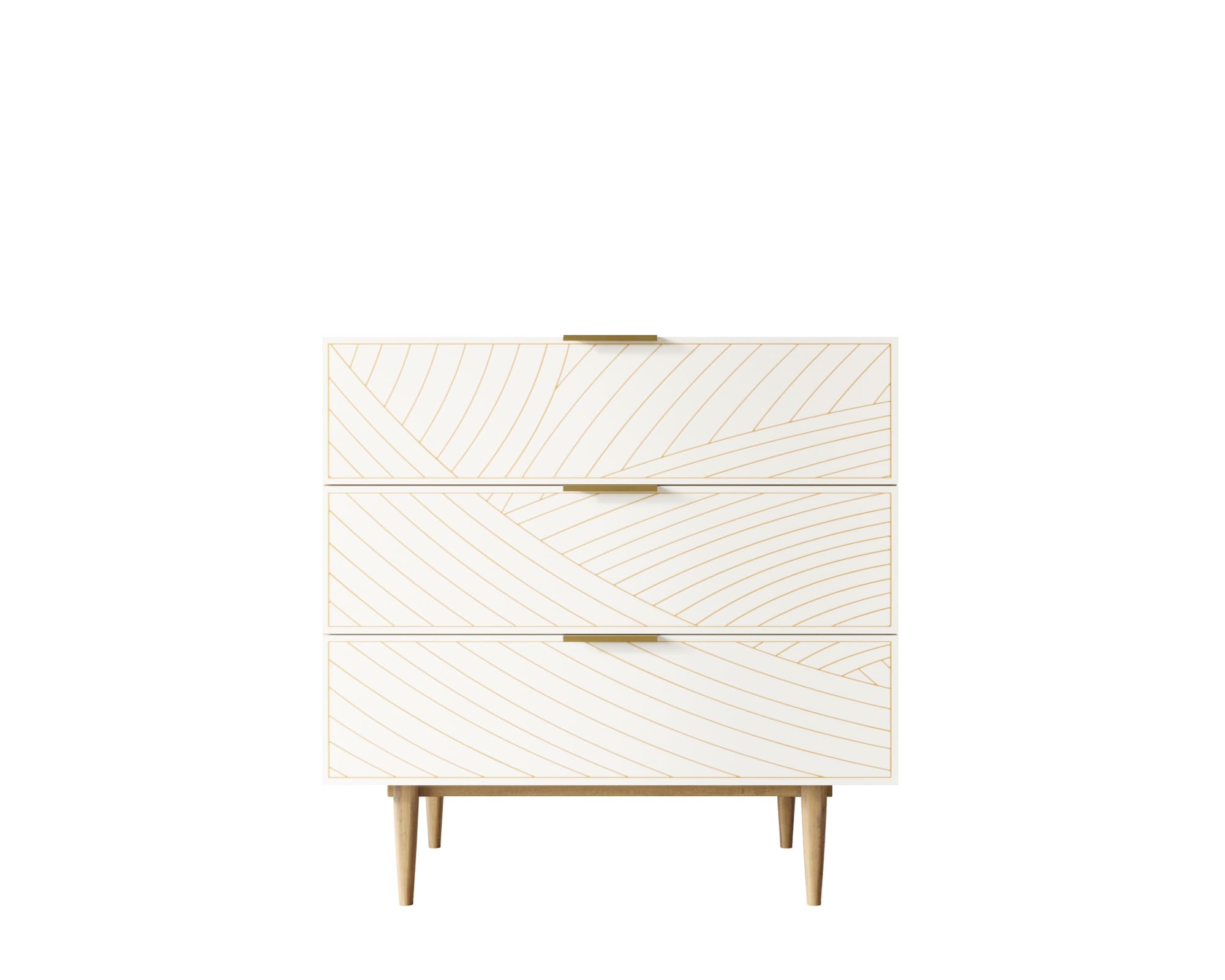 Комод с тремя ящиками Line LN12/GR1