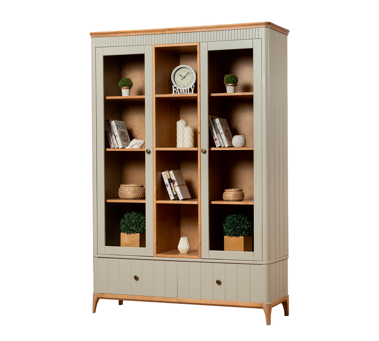 Шкаф книжный Вида №15