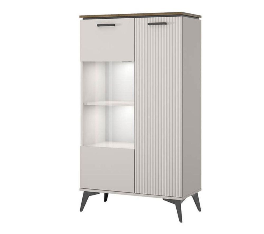 Шкаф с витриной 1V1D P ВИНАТИ