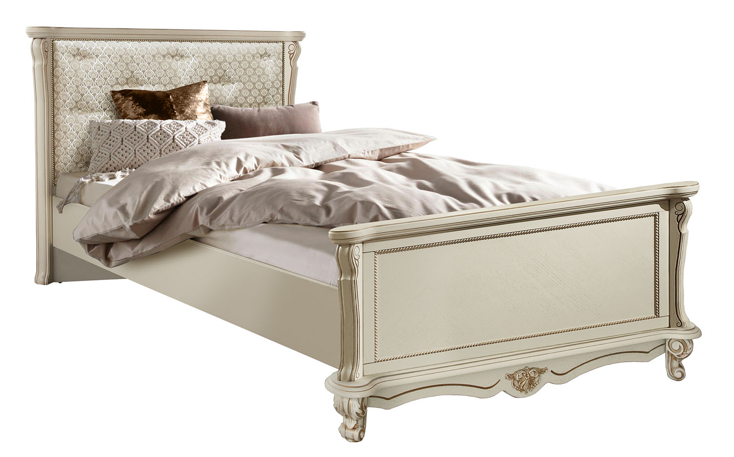 Кровать одинарная 1-09 Алези П1.350.1.34