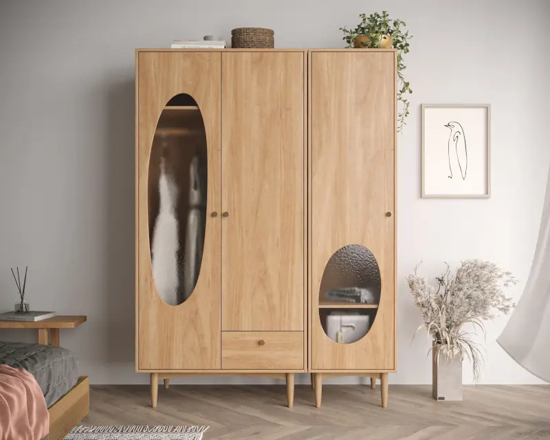 Шкаф трехстворчатый Bubble  BBL114