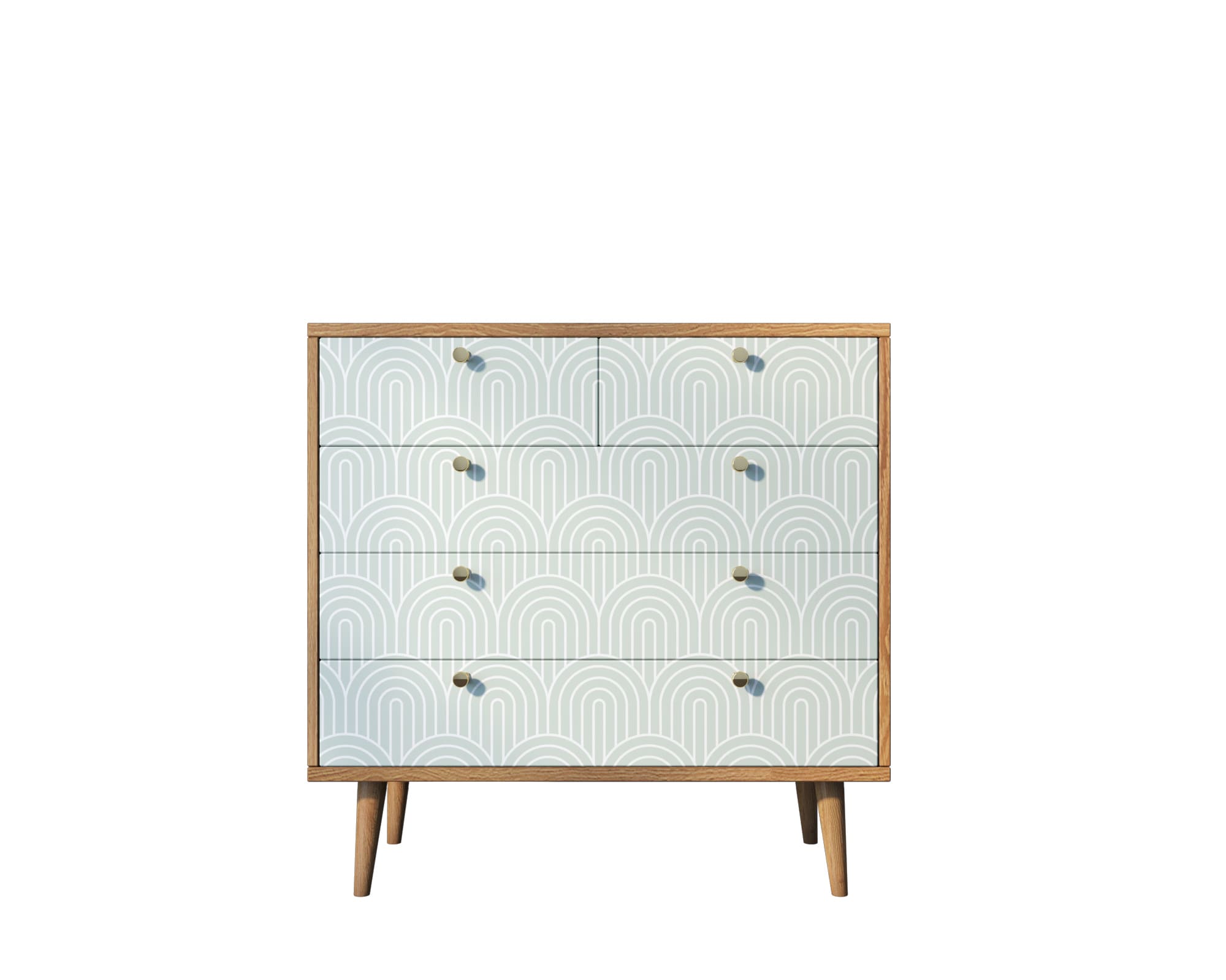 Комод Berber пять ящиков BB36