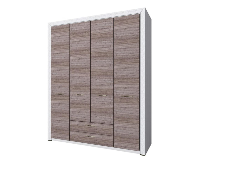 Шкаф 4D2S без зеркала ОЛИВИЯ