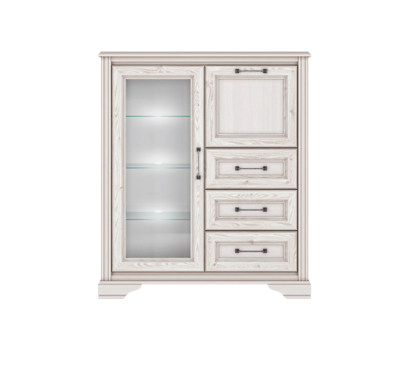 Тумба с подсветкой СТИЛИУС B169-KOM1W1B3S