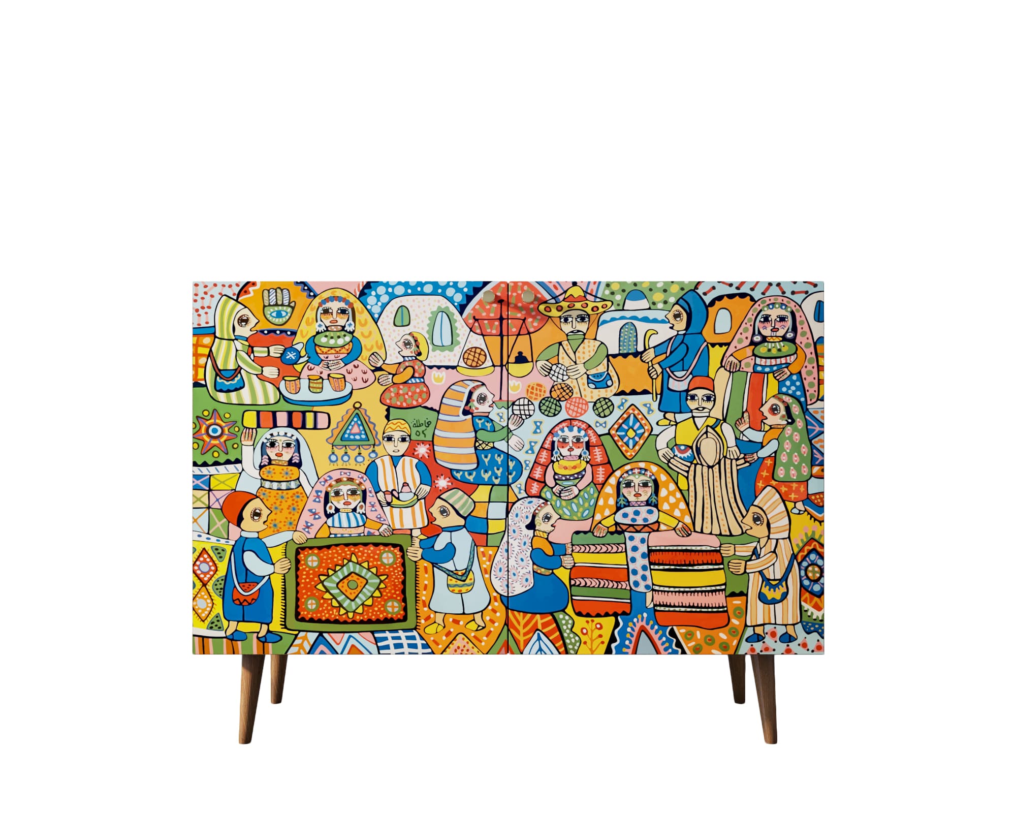 Комод Berber две дверки BB04