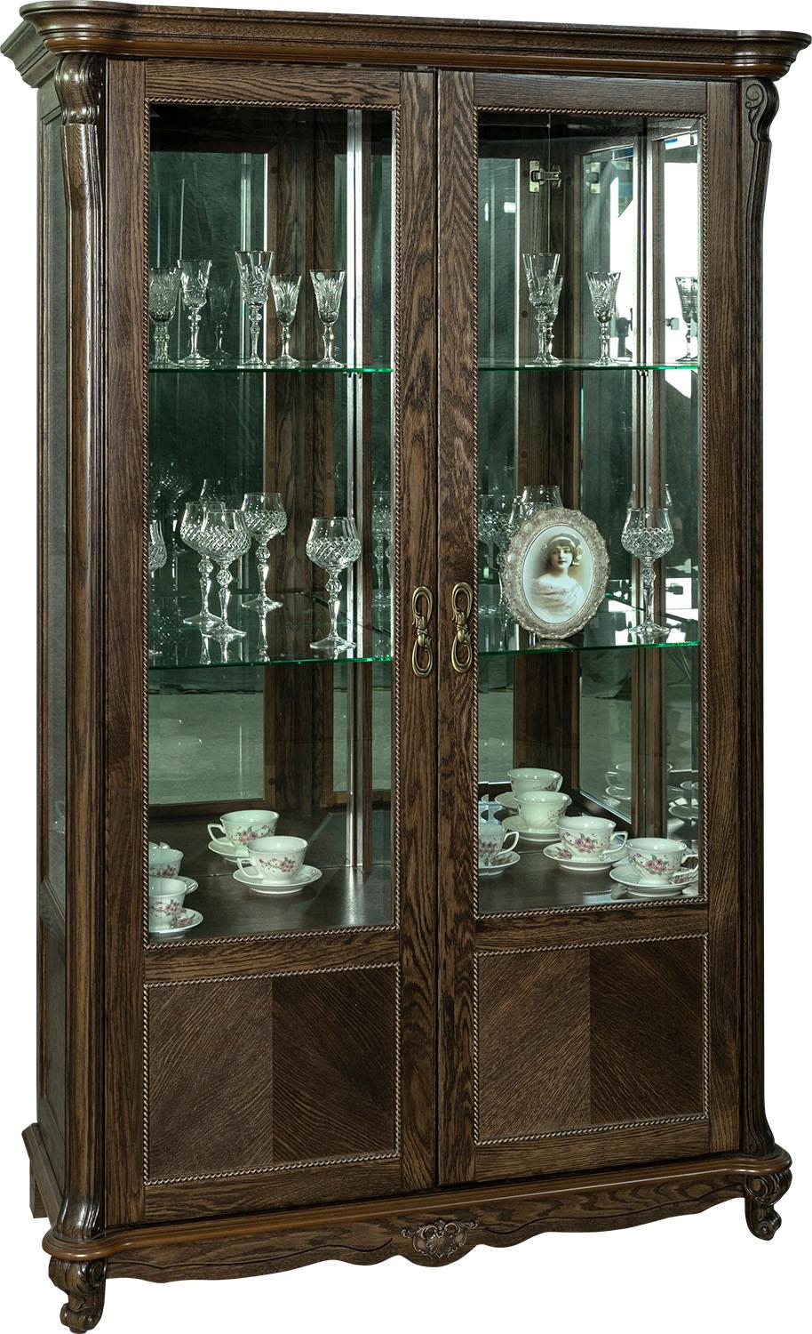 Шкаф с витриной Алези П1.350.0.19 (П350.19)