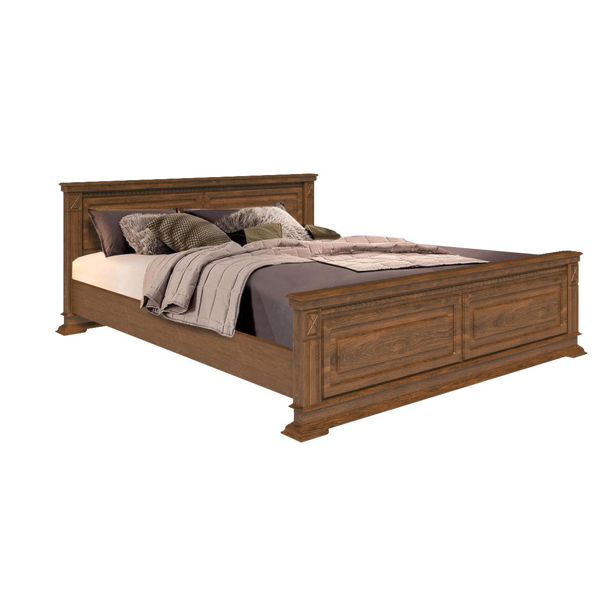 Кровать двойная Верди Классик с высоким изножьем