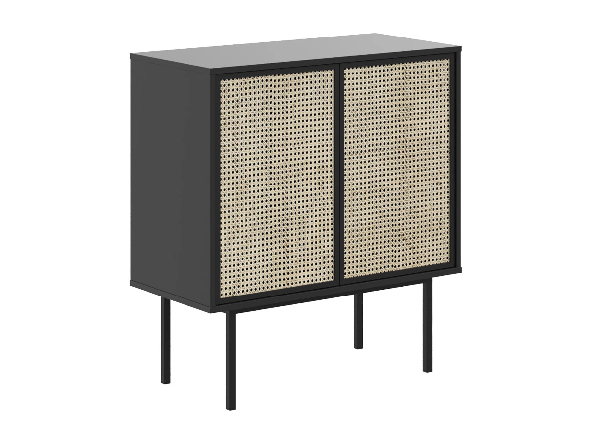 Шкаф Boho низкий / ротанг