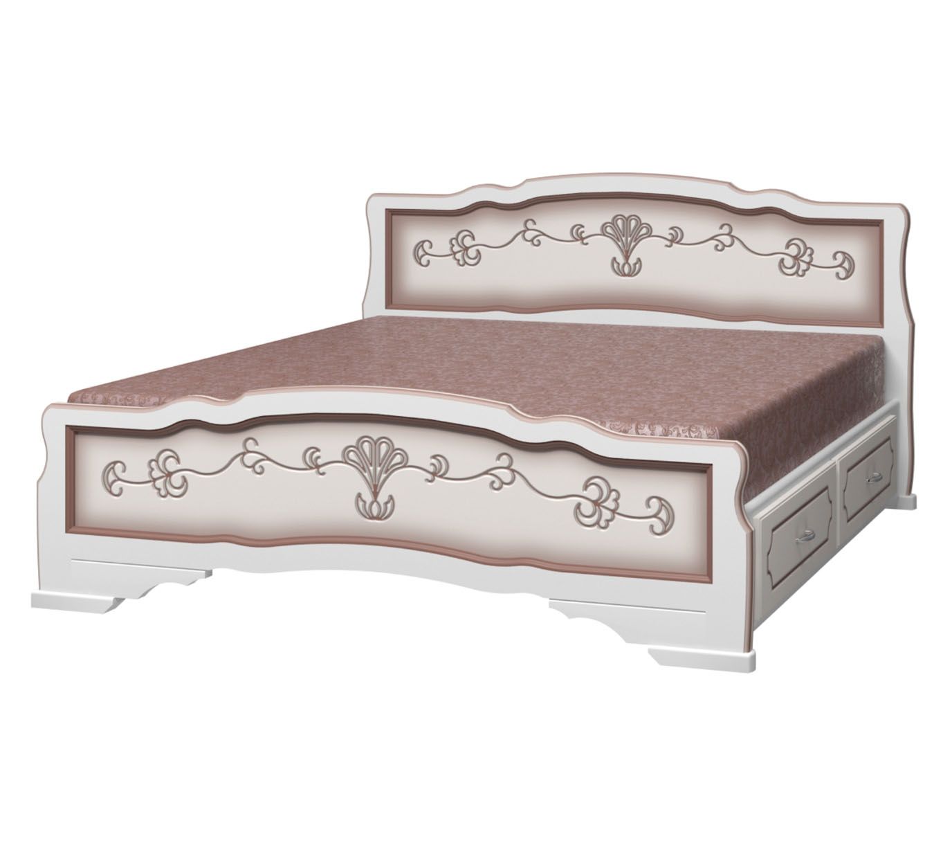 Кровать односпальная с ящиками Карина 6