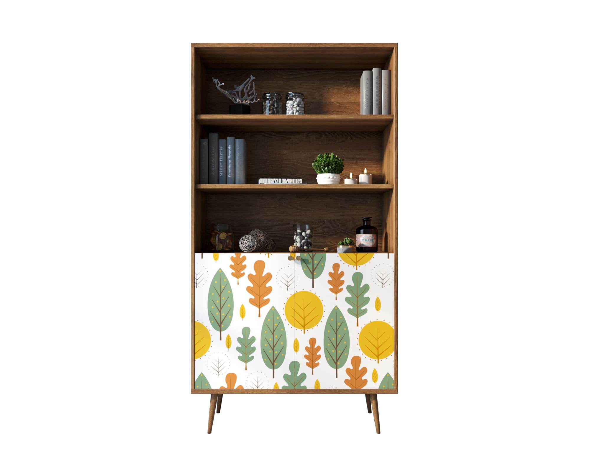 Стеллаж с дверками Berber BB26