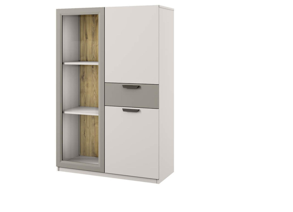Шкаф с витриной 1V2D1S МОДЕРН