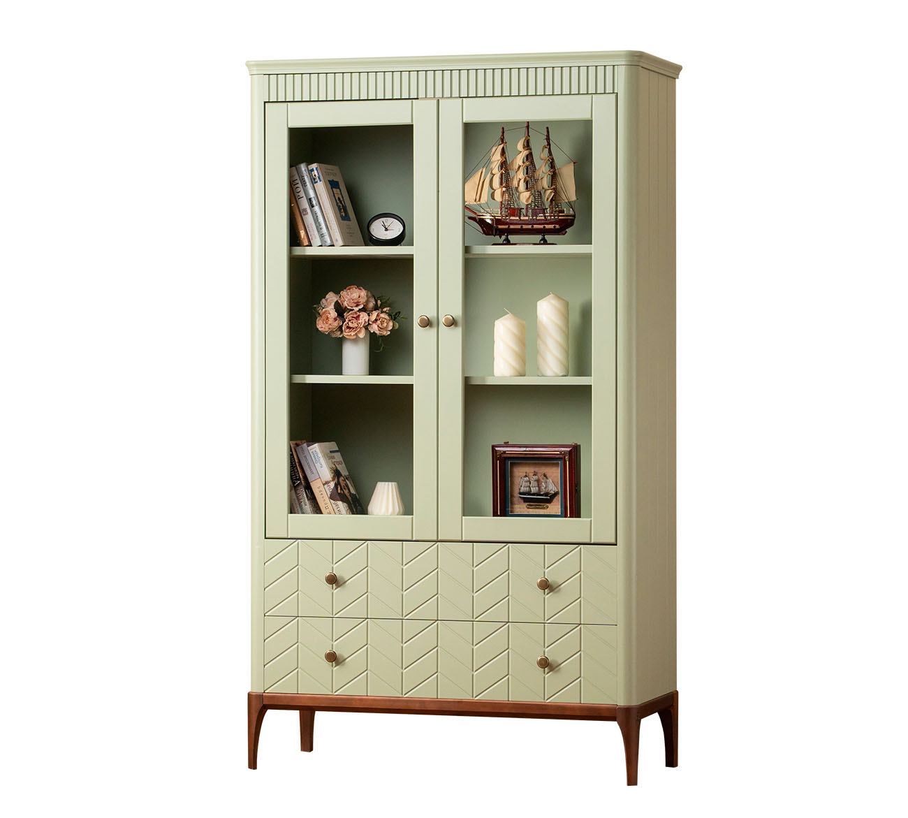 Шкаф книжный Вида №9