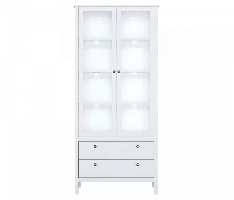 Шкаф с подсветкой ЕВА REG2W2S