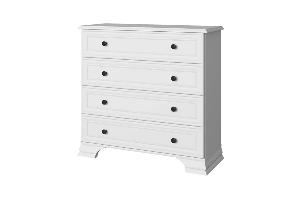 Комод 4S ТИФФАНИ Белый