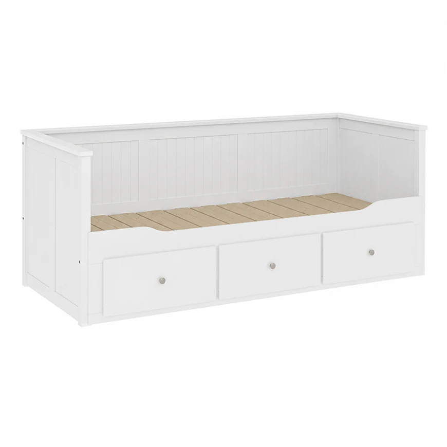 Кровать односпальная с ящиками 80*200 Кантри Hemnes ММЦ