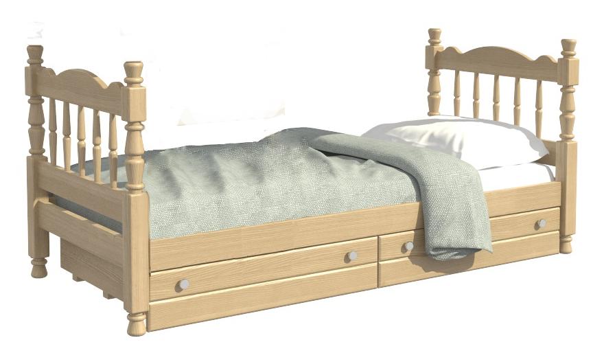 Кровать односпальная Аленка