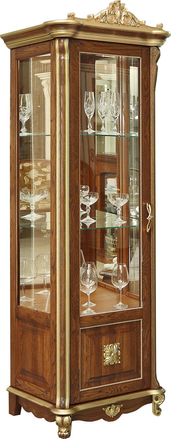 Шкаф-витрина Алези Люкс П1.349.0.08-01 (П350.08-01л)