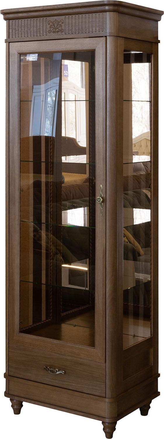 Шкаф-витрина Юстина Люкс БМ2.690.0.05(-01)