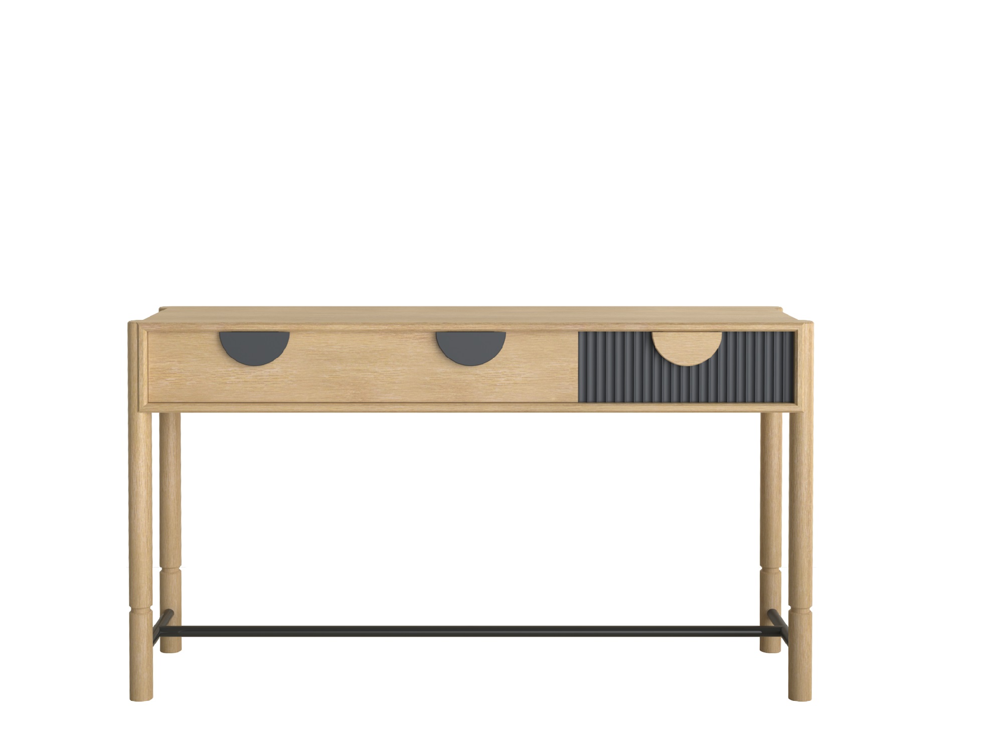 Консоль Oldem с 2 ящиками широкая