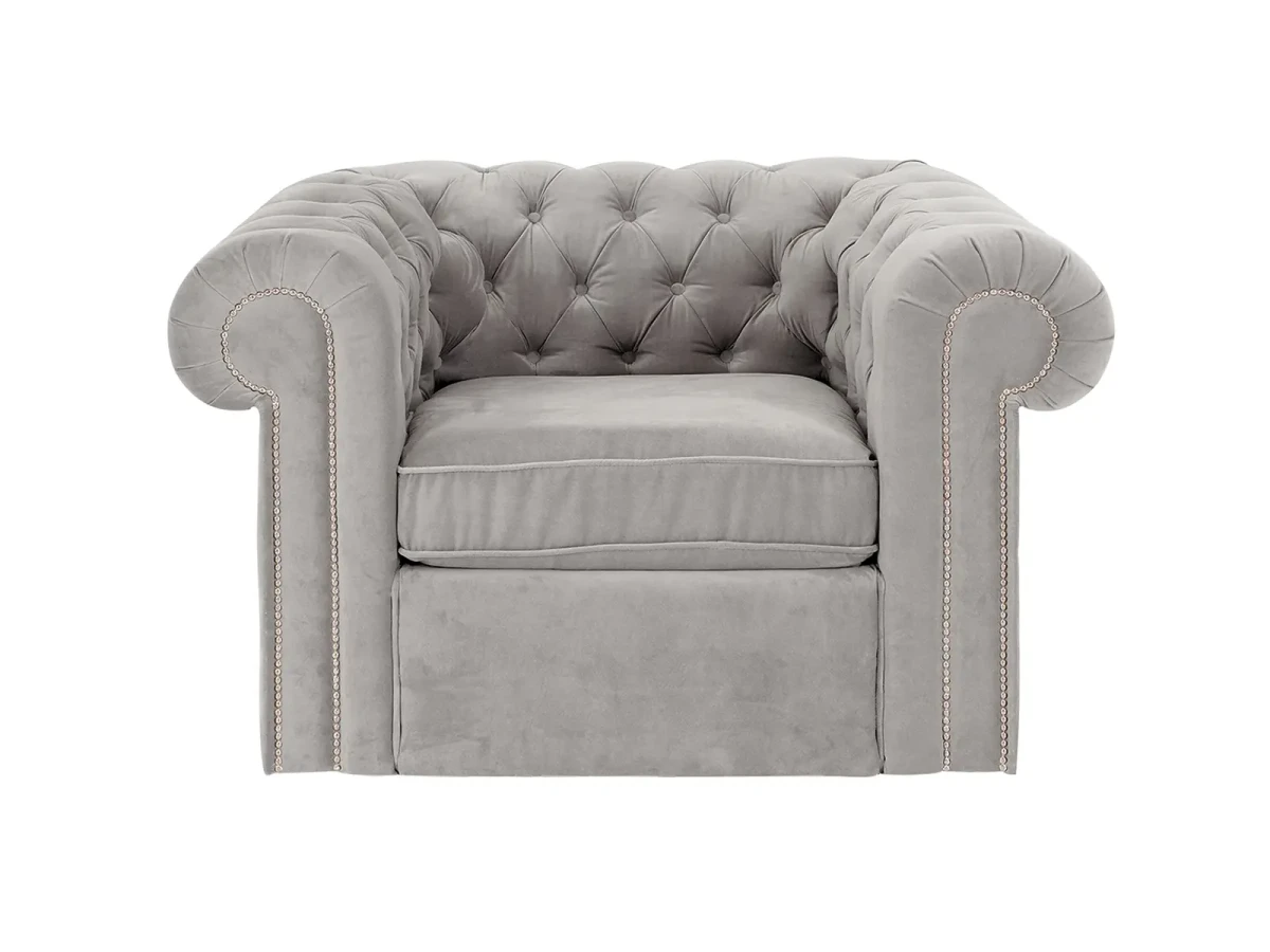 Кресло Chesterfield Furor с молдингами