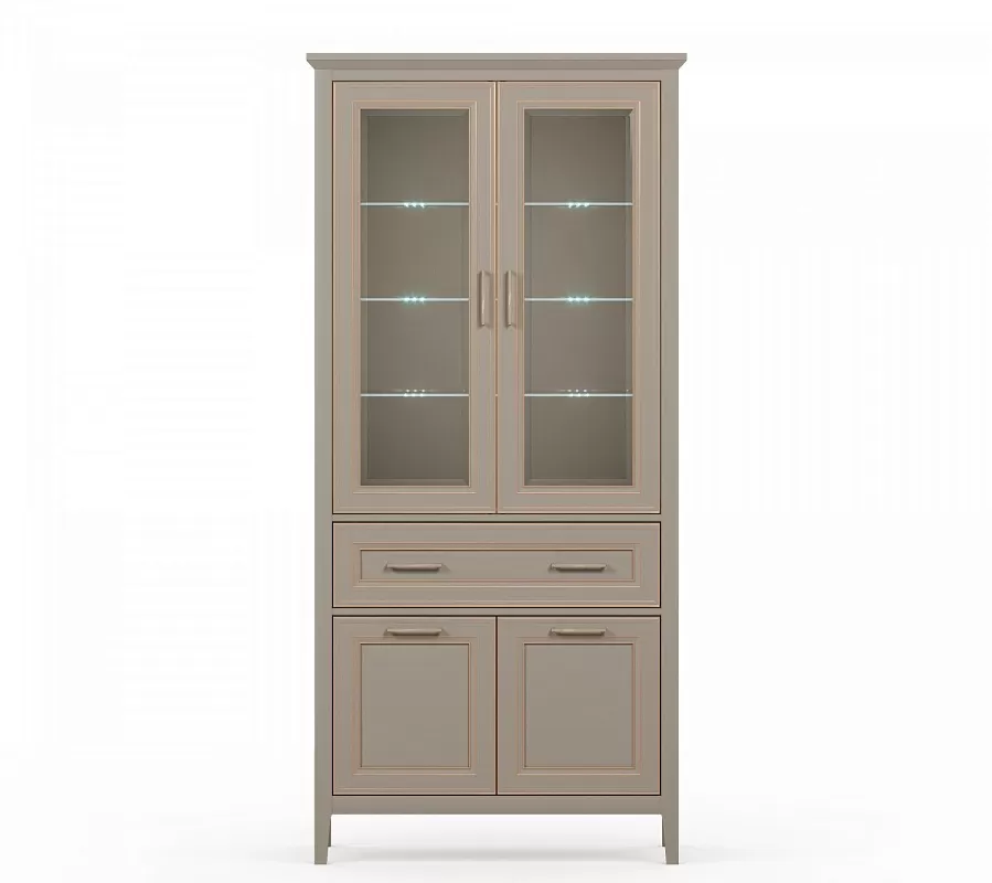 Шкаф с подсветкой КЛАССИК REG2W2D1S