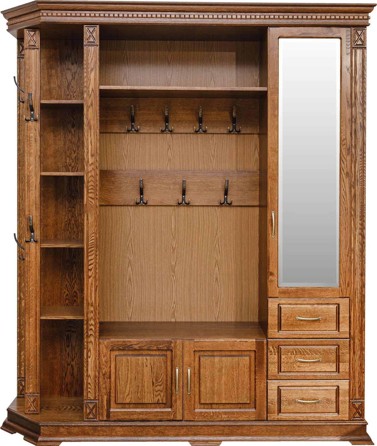 Шкаф комбинированный для прихожей Верди Классик П3.0487.3.02