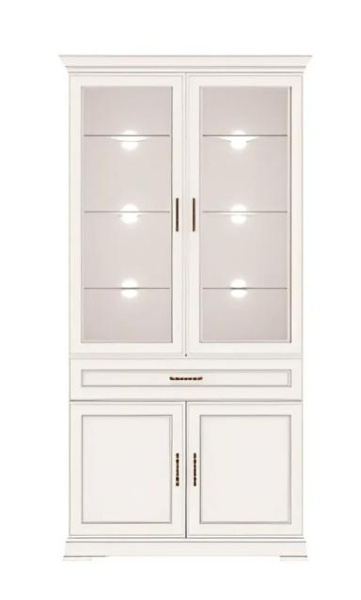 Шкаф с подсветкой ФЛОРЕНЦИЯ REG2W2D1S