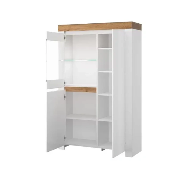 Шкаф с витриной 1V2D ТАУРУС